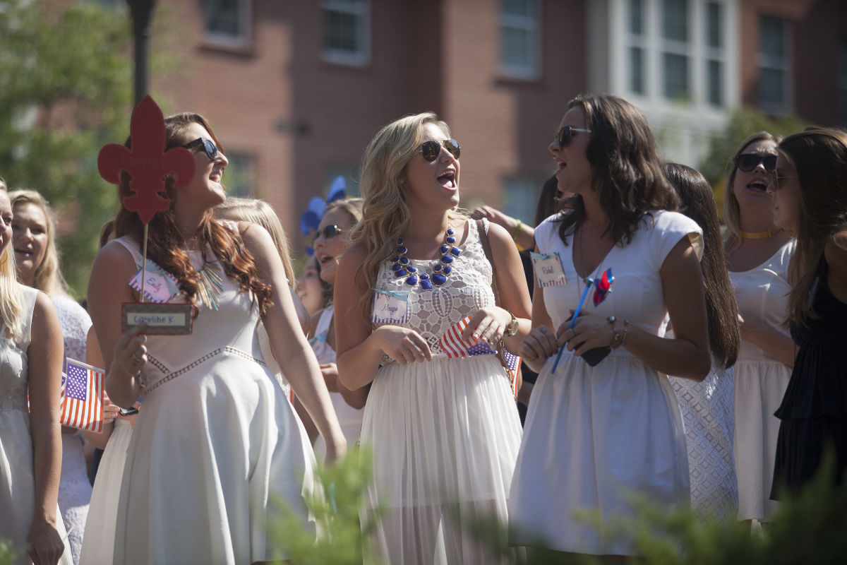 Auburn University bid day 2014